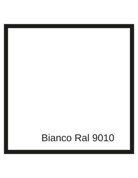 Smalto Sintetico Bianco 500 Ral 9010 Marino Lucido Per Legno E Ferro 0,75 L