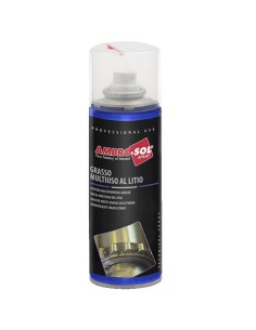 Grasso Al Litio Chiaro Multiuso Spray Per Auto E Industria 200 Ml 