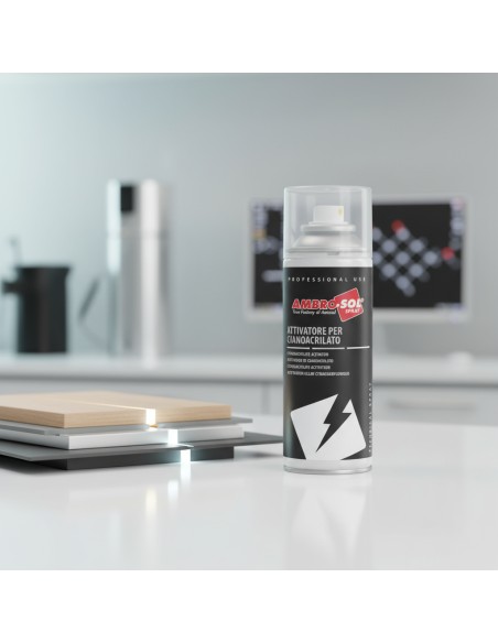 Attivatore Spray Per Adesivi Cianoacrilici 200 Ml 