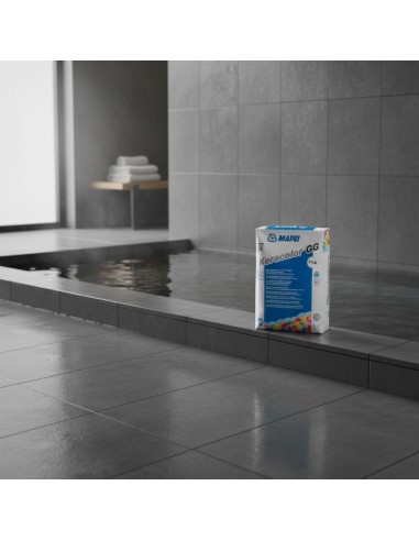 Keracolor GG Mapei Stucco Per Fughe A Grana Grossa Antracite 114 Da 25 kg