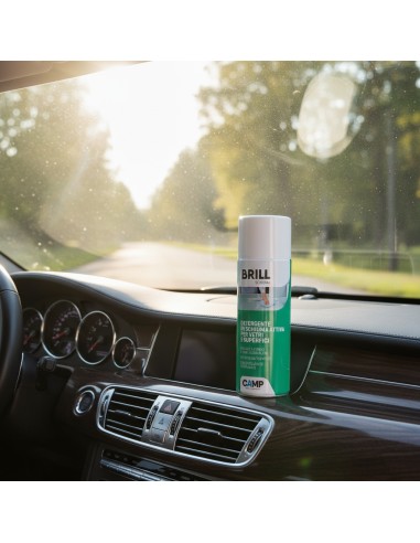 Brill Schiuma 400 ml Detergente Brillantante In Schiuma Per vetri E Superfici