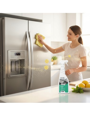 Inox Brill 750 ml Pulitore Lucidante E Protettivo Per Superfici In Acciaio 