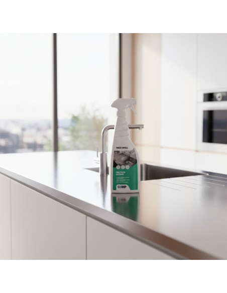 Inox Brill 750 ml Pulitore Lucidante E Protettivo Per Superfici In Acciaio 