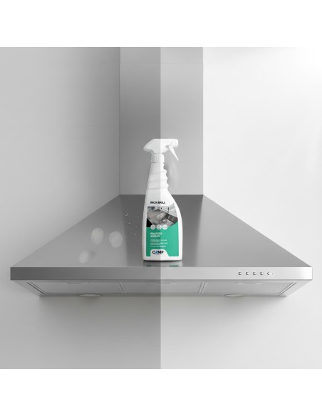 Inox Brill 750 ml Pulitore Lucidante E Protettivo Per Superfici In Acciaio 