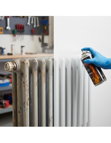 Vernice Spray Alte Temperature Bianco 400 ml