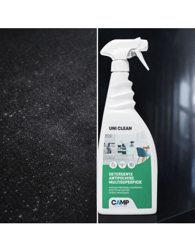 KIT 6 Uni Clean Da 750 ml Detergente Antipolvere Antistatico Multi Superficie