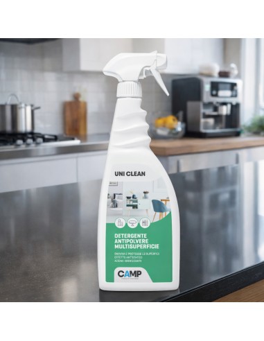KIT 6 Uni Clean Da 750 ml Detergente Antipolvere Antistatico Multi Superficie