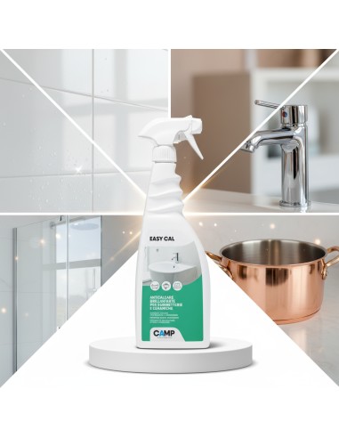 KIT 3 Easy Cal da 750 ml Spray Anticalcare Brillantante Antigoccia 