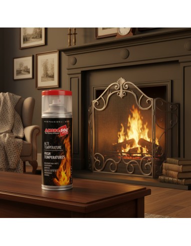 Smalto Alta Temperatura Grigio Antracite Spray 400 ml