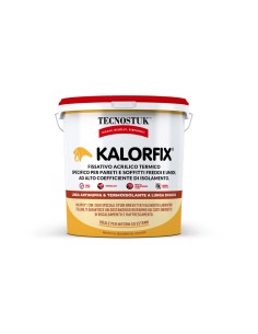 KALORFIX Fissativo Termico Specifico Per Pareti E Soffitti Freddi E Umidi
