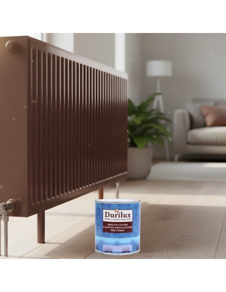 Durilux Smalto Sintetico Marrone 536 Ral 8017 Lucido A Rapida Essiccazione