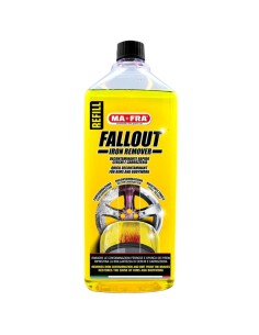 Fallout Iron Remover 1000 ml Decontaminante Ferroso Per Cerchi E Carrozzeria