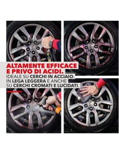 Fallout Iron Remover 1000 ml Decontaminante Ferroso Per Cerchi E Carrozzeria 2