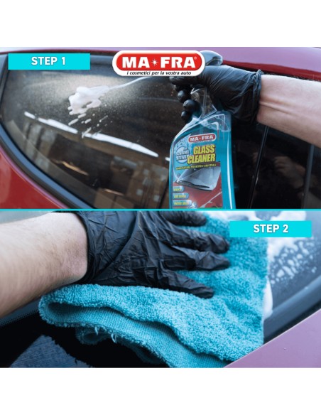 Glass Cleaner 500 ml Sgrassatore per Vetri e Cristalli Auto  