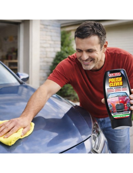 Polish Clever 250 g Per Rigenerare Disossidare E Lucidare Carrozzeria Auto