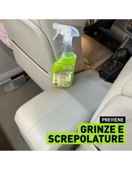 Trattamento 3 In 1 Pelle Per Auto Pulizia Idratazione Protezione 500 ml