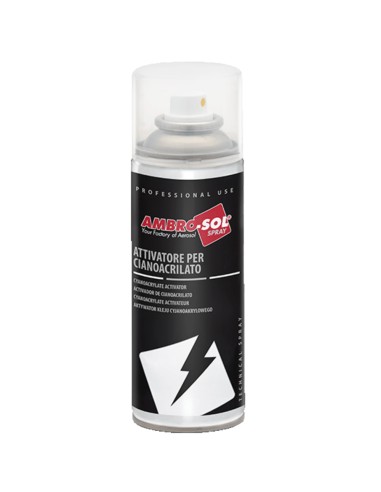 Kit Incollaggio Istantaneo Colla 5 g Con Attivatore Spray 200 ml E Guanti