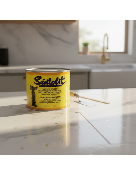 Mastice Stucco Bianco Per Marmo E Ceramica 175 Ml