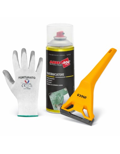Kit Completo Per Rimozione Vernice E Incrostazioni Superfici