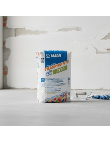 Mapewall Traspirante Intonaco Bianco Fibrorinforzato Calce Aerea 25 Kg