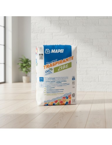 Mapewall Traspirante Intonaco Bianco Fibrorinforzato Calce Aerea 25 Kg