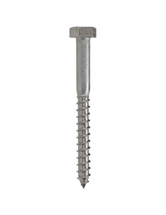 Viti Per Legno A Testa Esagonale 8x100 Acciaio Inox Pezzi 25  2