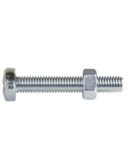 Viti Metriche Tcb 6x50 Con Dado Per Fissaggi Meccanici Pezzi 20