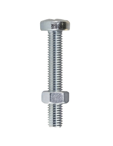 Viti Metriche Tcb 4x40 Con Dado Per Fissaggi Meccanici Pezzi 25