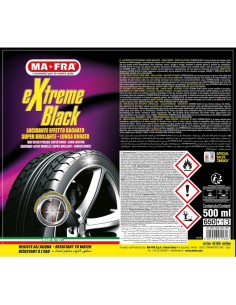 Extreme Black Nero Gomme Effetto Bagnato Lunga Durata 500 ml 2