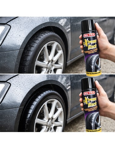 Extreme Black Nero Gomme Effetto Bagnato Lunga Durata 500 ml