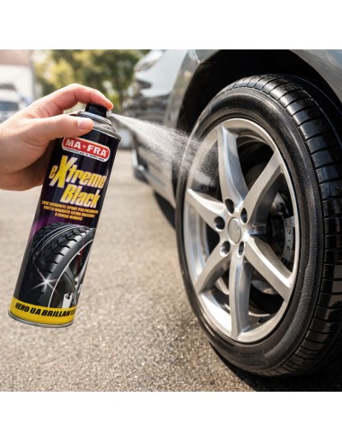 Extreme Black Nero Gomme Effetto Bagnato Lunga Durata 500 ml