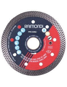 Disco Diamantato Turbo PRO-DISC Ø 115 mm F22.2-20 Per Smerigliatrice
