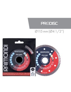 Disco Diamantato Turbo PRO-DISC Ø 115 mm F22.2-20 Per Smerigliatrice 2