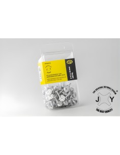 Vite Autoperforante Teks Zincata Bianca Testa Larga Piatta Ø4,2 x 13 mm 100 Pz 2