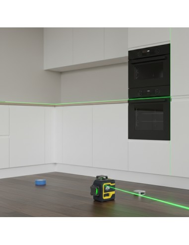 Kit Livello Laser Autolivellante A Pendolo Cassiopea Con Raggio Verde