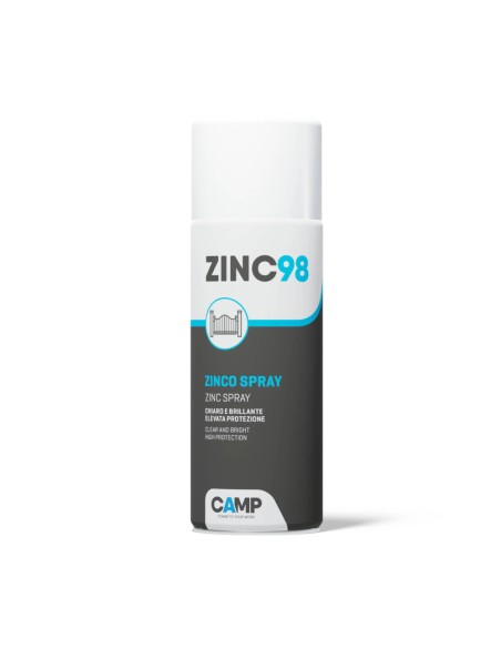 Zinc 98 Spray Protettivo Antiossidante Zinco Chiaro 400 ml 