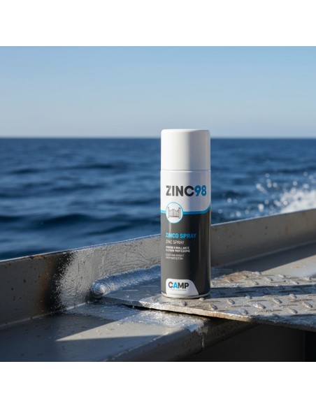 Zinc 98 Spray Protettivo Antiossidante Zinco Chiaro 400 ml 