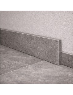 Battiscopa Gres Porcellanato 120x6 cm London Grey S.Agostino Rettificato Effetto Pietra R11 Opaco 2