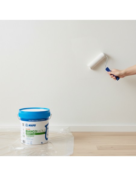 Dursilite Idropittura Traspirante Per Interni Bianco Facile Fustino 4 L