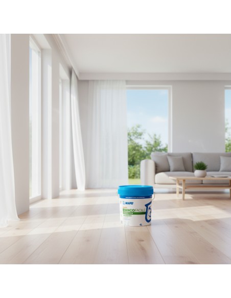 Dursilite Idropittura Traspirante Per Interni Bianco Facile Fustino 4 L