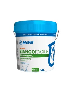 Dursilite Idropittura Traspirante Per Interni Bianco Facile Fustino 14 L