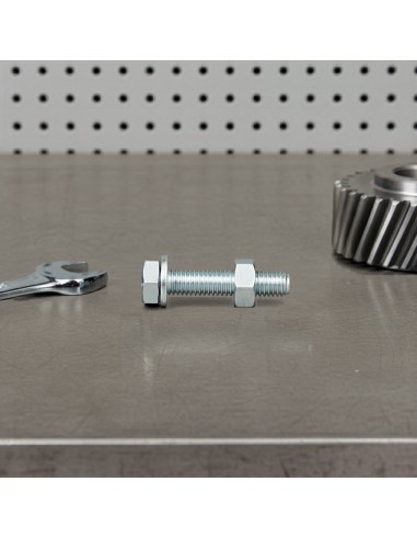 Unifix Vite Metrica TE Con Dado E Rondella Zincata Bianca 8x40 Pezzo Sfuso