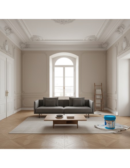 Idropittura Lavabile MAPEI Dursilite Matt White 4 L Finitura Extra Opaca