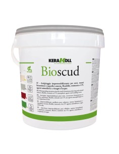 Membrana Impermeabilizzante Bioscud Grigia 5 Kg Per Esterni