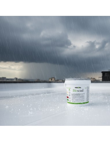 Membrana Impermeabilizzante Bioscud Grigia 5 Kg Per Esterni