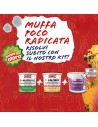 KIT Per Muffa Poco Radicata Tecnostuk Con Pittura Cromika Bianca 2,5 L