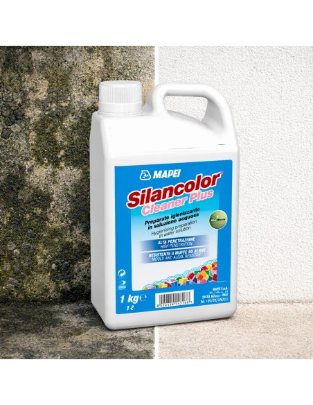 Mapei SILANCOLOR CLEANER PLUS Trattamento Antimuffa Per Superfici 1 Kg