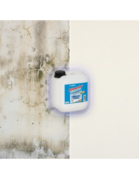 Mapei SILANCOLOR PRIMER PLUS Fondo Silossanico Igienizzante 2 Kg