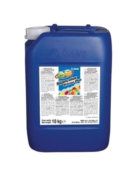 Mapei SILANCOLOR PRIMER PLUS Fondo Silossanico Igienizzante 10 Kg