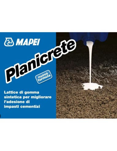 Lattice di Gomma Sintetica Planicrete per Massetti e Impasti Cementizi da 1 Kg